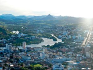 Vista do Rio Muriaé em Itaperuna RJ